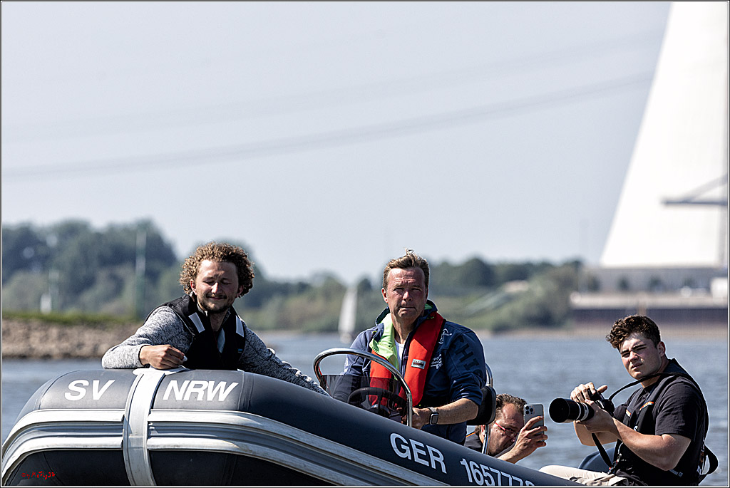 100 Jahre Rheinwoche 2022 - 4. Wettfahrt Duisburg - Wesel, 04.06.2022,